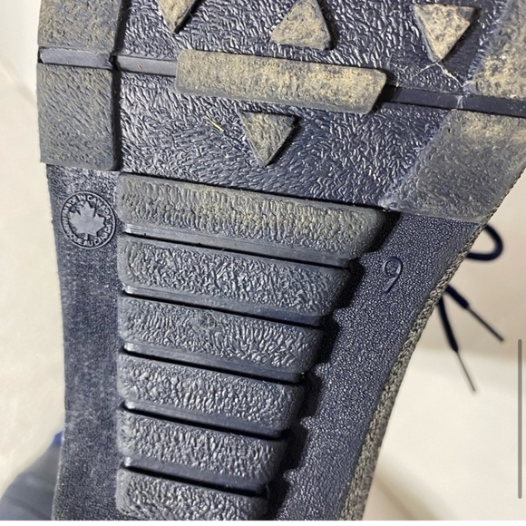 Vintage Baffin Navy Blue Insulated Winter Boots 9 - Picture 8 of 14